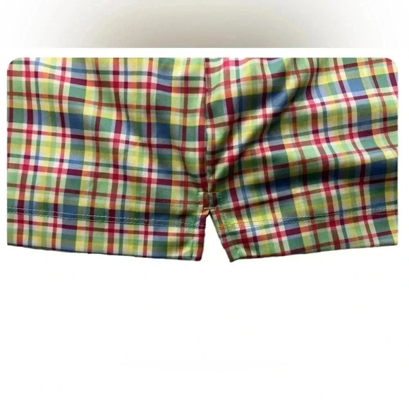 Greg Norman Yellow Plaid Golf Athletic Skort Size  Large - Picture 6 of 8
